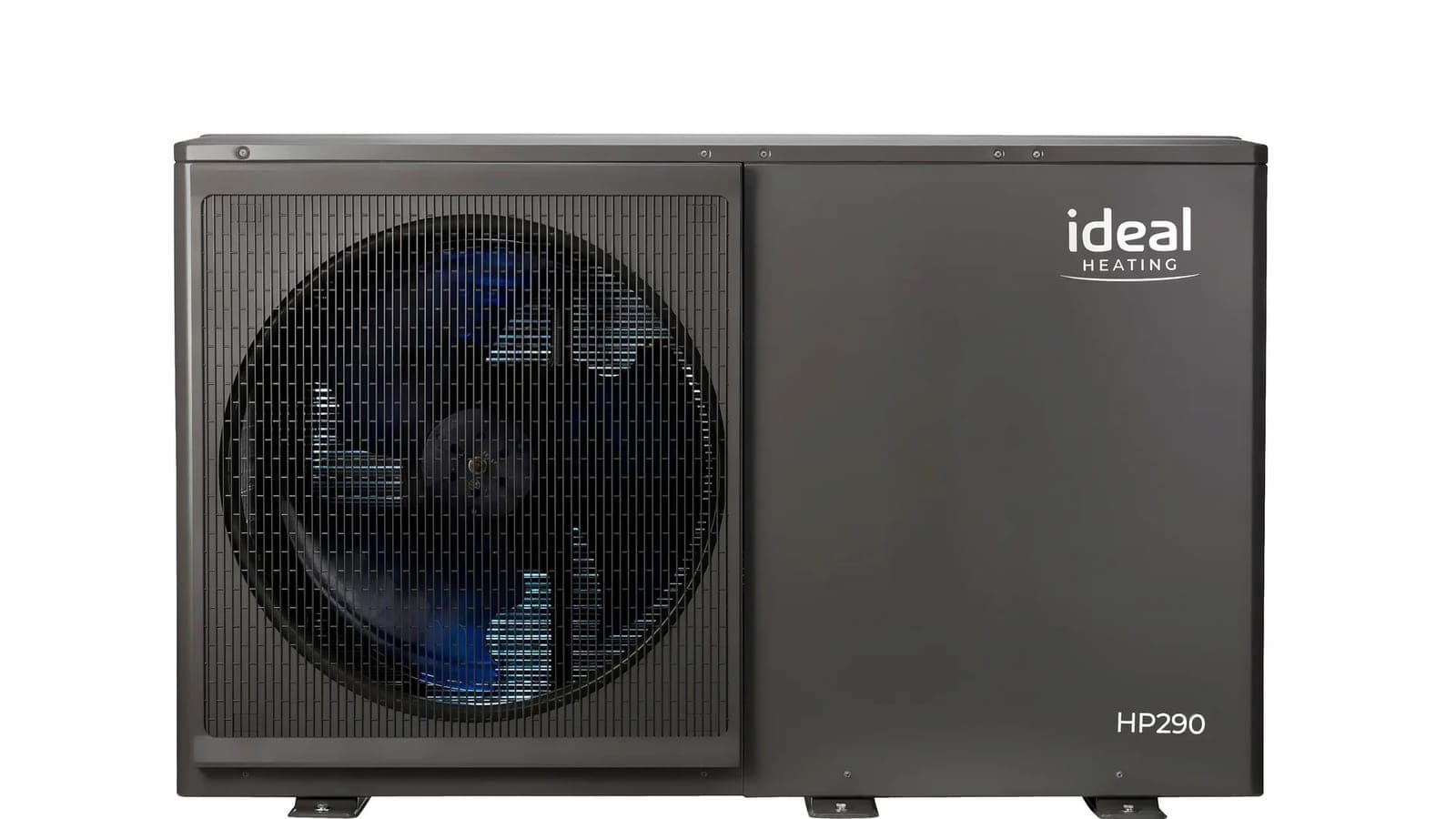 An Ideal air source heat pump, the kind the Boiler Upgrade Scheme grant pays towards