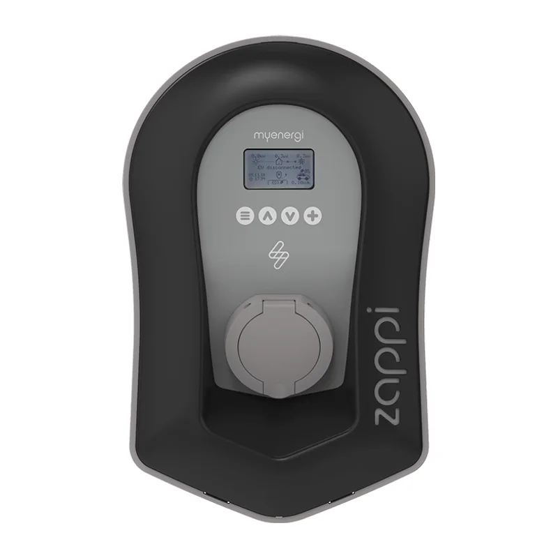 myenergi zappi GLO home EV charger, black